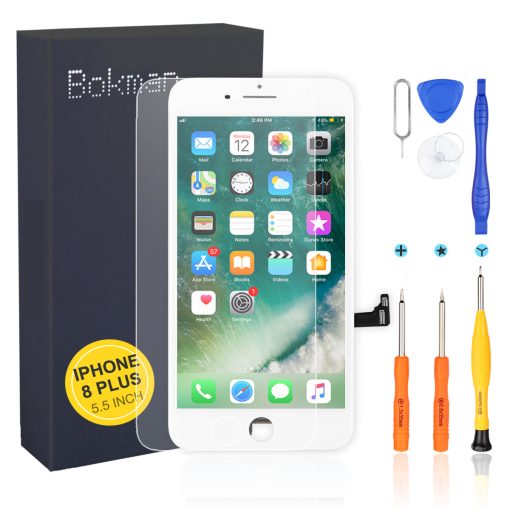 bokman for iPhone 8 Plus White Screen Replacement Parts Display Assembly - Imagen 2