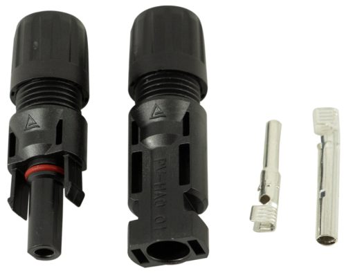 100Pair MC4 Solar DC Connector IP67 Waterproof Male Female Connector Use for Solar Panel Cable - Imagen 2
