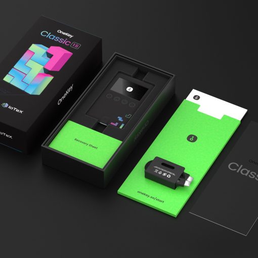 [Co-Branded] IoTeX x OneKey - Crypto Hardware Wallet - Imagen 2