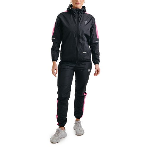 Traje de sauna para adelgazar RDX H1 de color rosa para mujer - Imagen 2