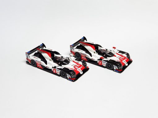 Pack TOYOTA Nº7 Kobayashi+Nº8 Alonso LMP1 LE MANS 2018