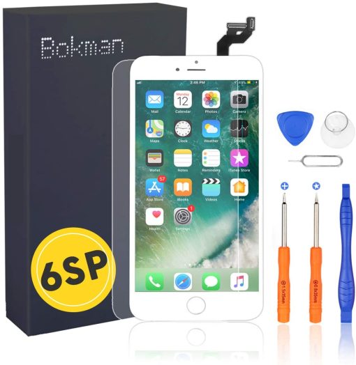 bokman for iPhone 6s Plus White Screen Replacement Parts Display Assembly - Imagen 2
