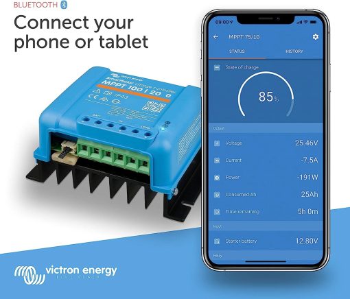 SmartSolar MPPT 100/20 (up to 48V) - VICTRON ENERGY - Imagen 2