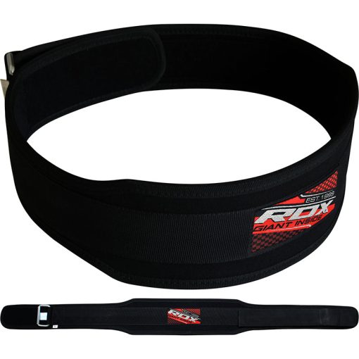 Cinturón de levantamiento de pesas flexible de neopreno RDX 4R