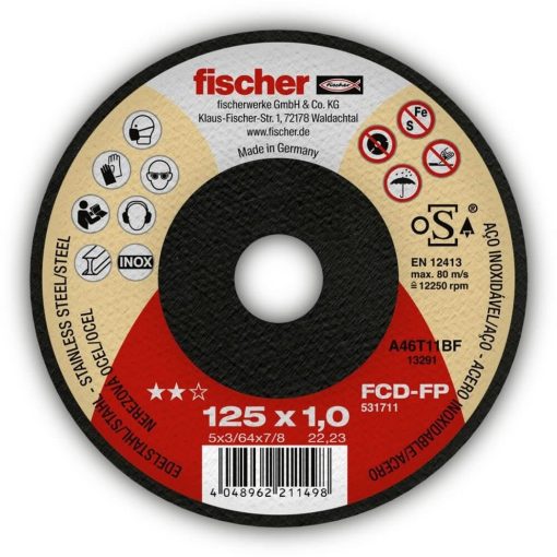 Disco de corte FCD-FP para metal (25uds)
