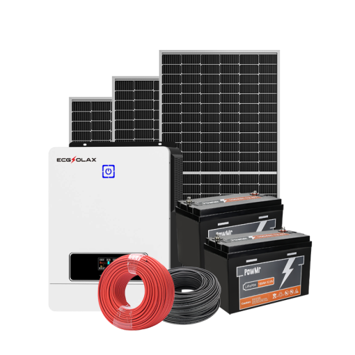 Complete Off-Grid Solar Kit - 6600W 48V