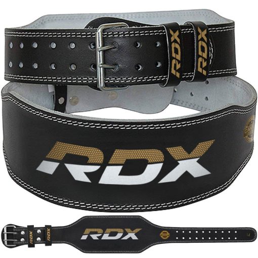Cinturón de cuero para gimnasio RDX de 6 pulgadas - Imagen 2