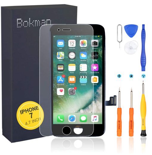 bokman for iPhone 7 Black Screen Replacement Parts Display Assembly - Imagen 2