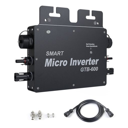 600W AC 220V  On-Grid Micro Solar Inverter Single Phase - Imagen 2