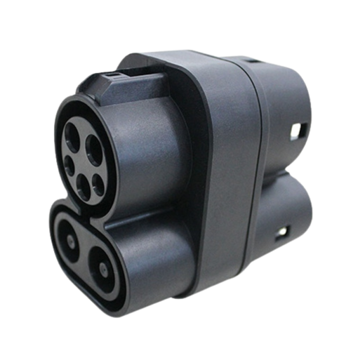 Adaptador de carga EV CCS1 a CCS2