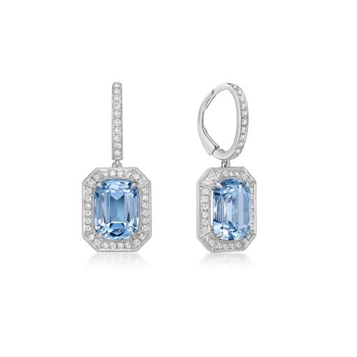 Galene Earrings - Cushion Cut