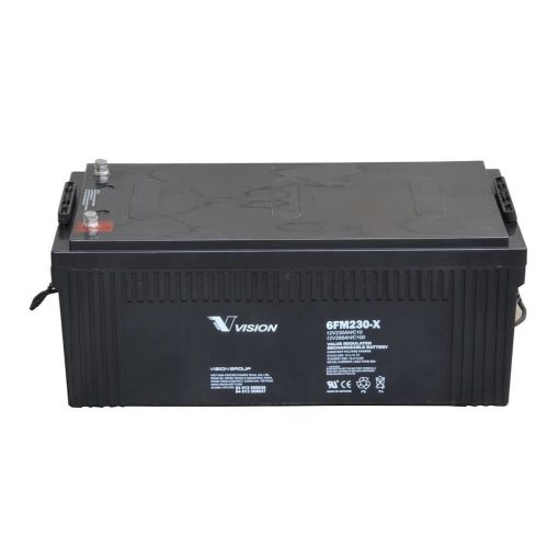 12V/230Ah Monoblock AGM alta gama 12V 266Ah (C100) 230Ah (C10) - 6FM230X VISION BATTERY