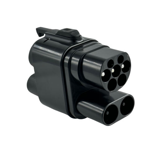 Adaptador de carga EV CCS2 a CCS1 - Imagen 2