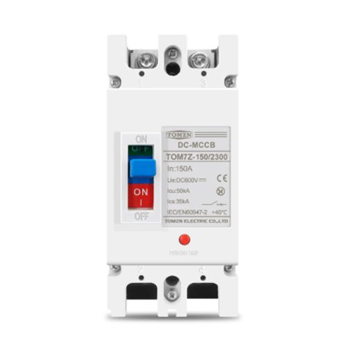 DC Breaker 150A 2P for Hybrid solar inverters and Lithium LifePO4 Batteries