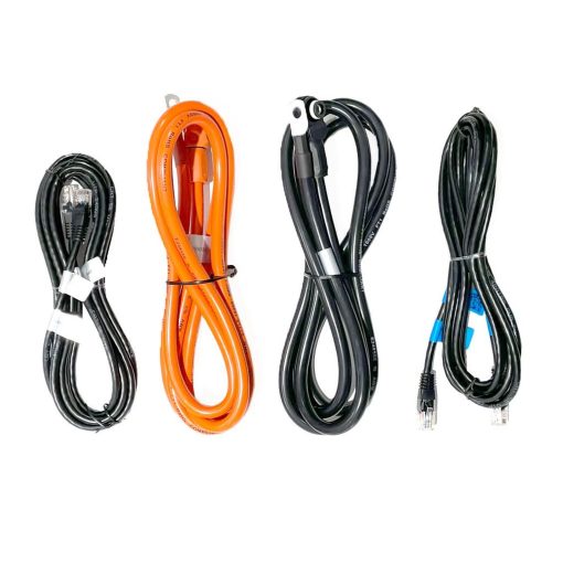 Pylontech Pack de cables para baterías de litio LV. Caja con 4 cables