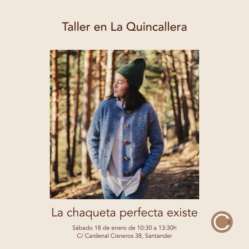 Taller “La chaqueta perfecta existe” con Carmen García de Mora