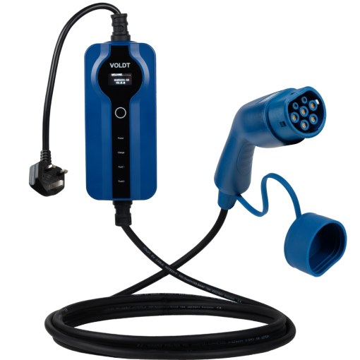 Cargador Granny | Regulable 8A - 16A | Cable de carga de 2,8kW