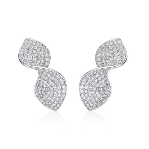 Infinity Diamond Earrings