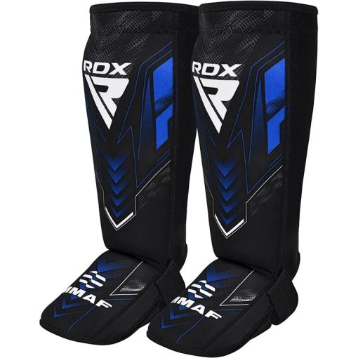 Protectores de empeine de neopreno RDX aprobados por IMMAF en color azul