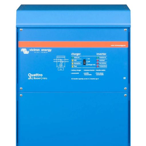 Inversor - Cargador Victron Quattro 48/8000/110-100/100 230v (Incluye cargador 110A)