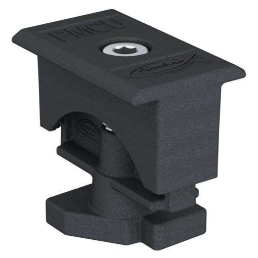 Abrazadera o grapa central univeral para módulos fotovoltaicos PMC-U fischer (10 unidades) color negro