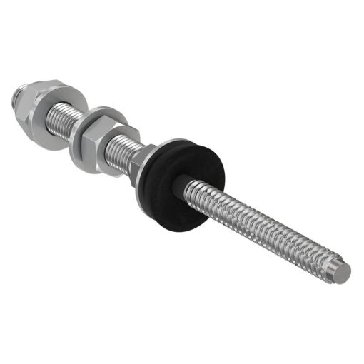 Varilla roscada para metal STSI 10X181mm inoxidable A2 (caja 10 uds) - Imagen 2