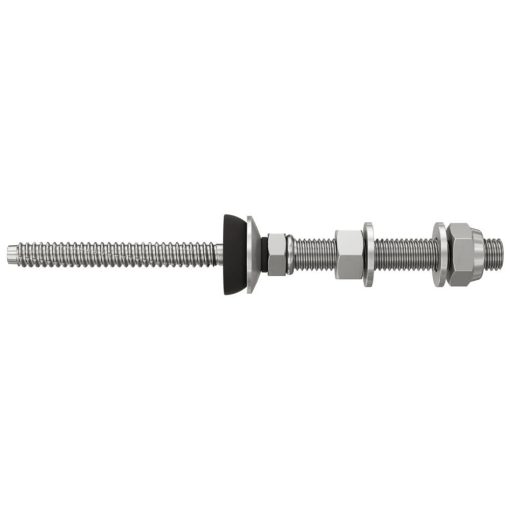 Varilla roscada para metal STSI 10X181mm inoxidable A2 (caja 10 uds)