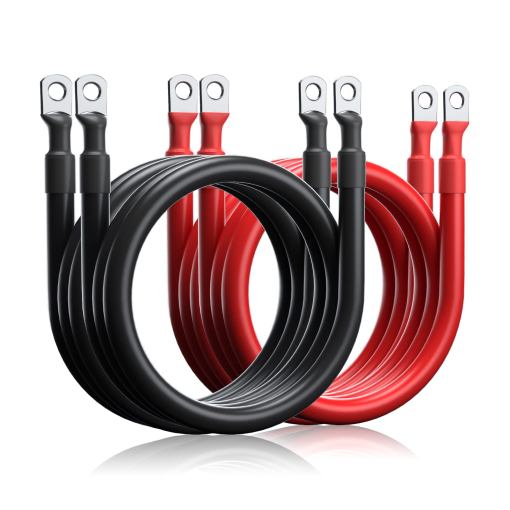 Cable for connecting LifePO4 Lithium Battery and Hybrid Solar Inverters(1 pair)