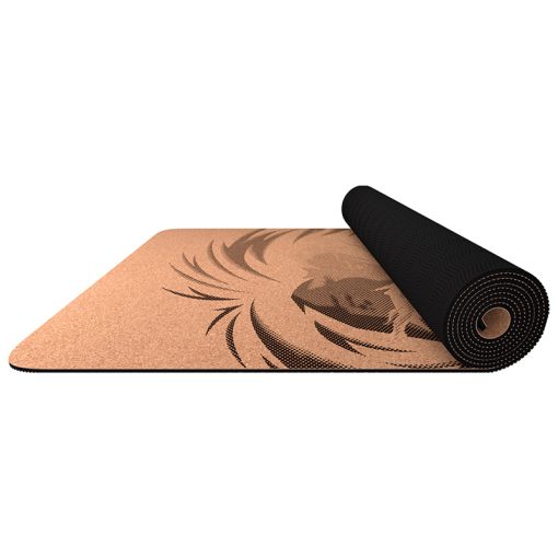 Esterilla de yoga de corcho RDX D1 de 6 mm