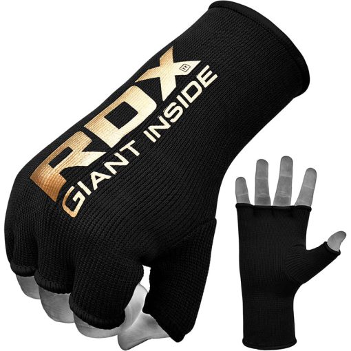Guantes interiores RDX HY con medio dedo elástico para boxeo y MMA Protección de nudillos Certificación OEKO-TEX  Standard 100 - Imagen 2