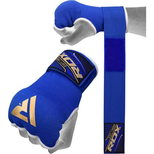 Guantes interiores acolchados con gel RDX IS Correa de muñeca con velcro para protección de nudillos Certificación OEKO-TEX  Standard 100 - Imagen 2