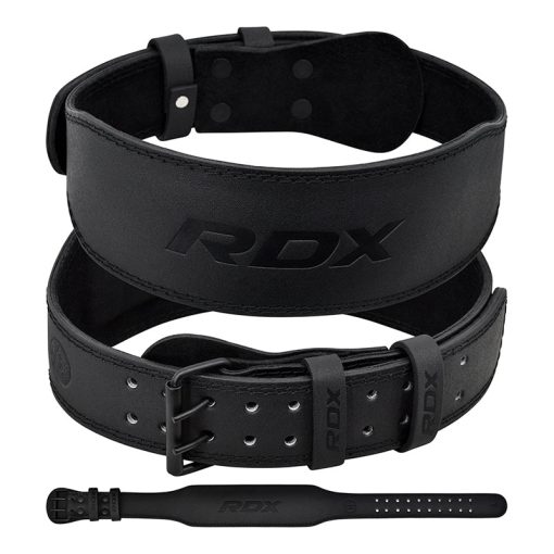 Cinturón de levantamiento de pesas de cuero de 4 pulgadas RDX