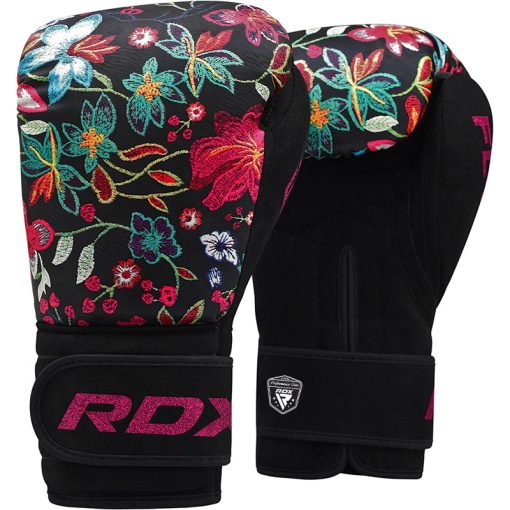 Guantes de boxeo con diseño floral RDX FL3