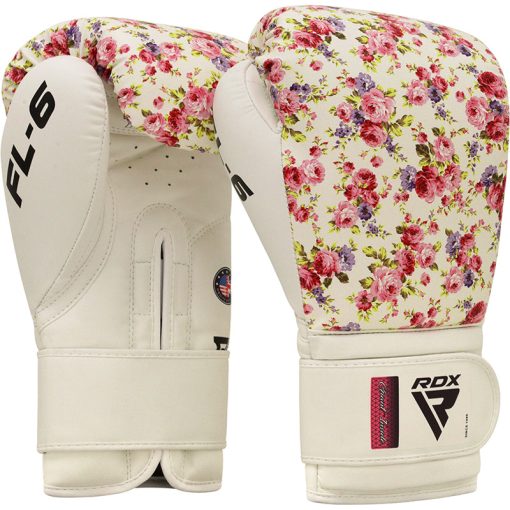 Guantes de boxeo con diseño floral RDX FL6 - Imagen 2