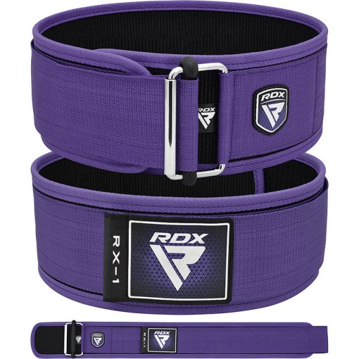 Cinturón de levantamiento de pesas RDX RX1 de 4” para mujeres - Imagen 2