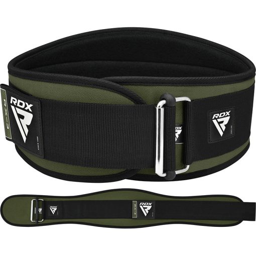 Cinturón de levantamiento de pesas de neopreno de 6 pulgadas RDX X3