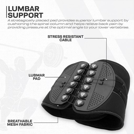 Soporte lumbar ajustable aprobado por la FDA RDX WS FlexDIAL - Imagen 2